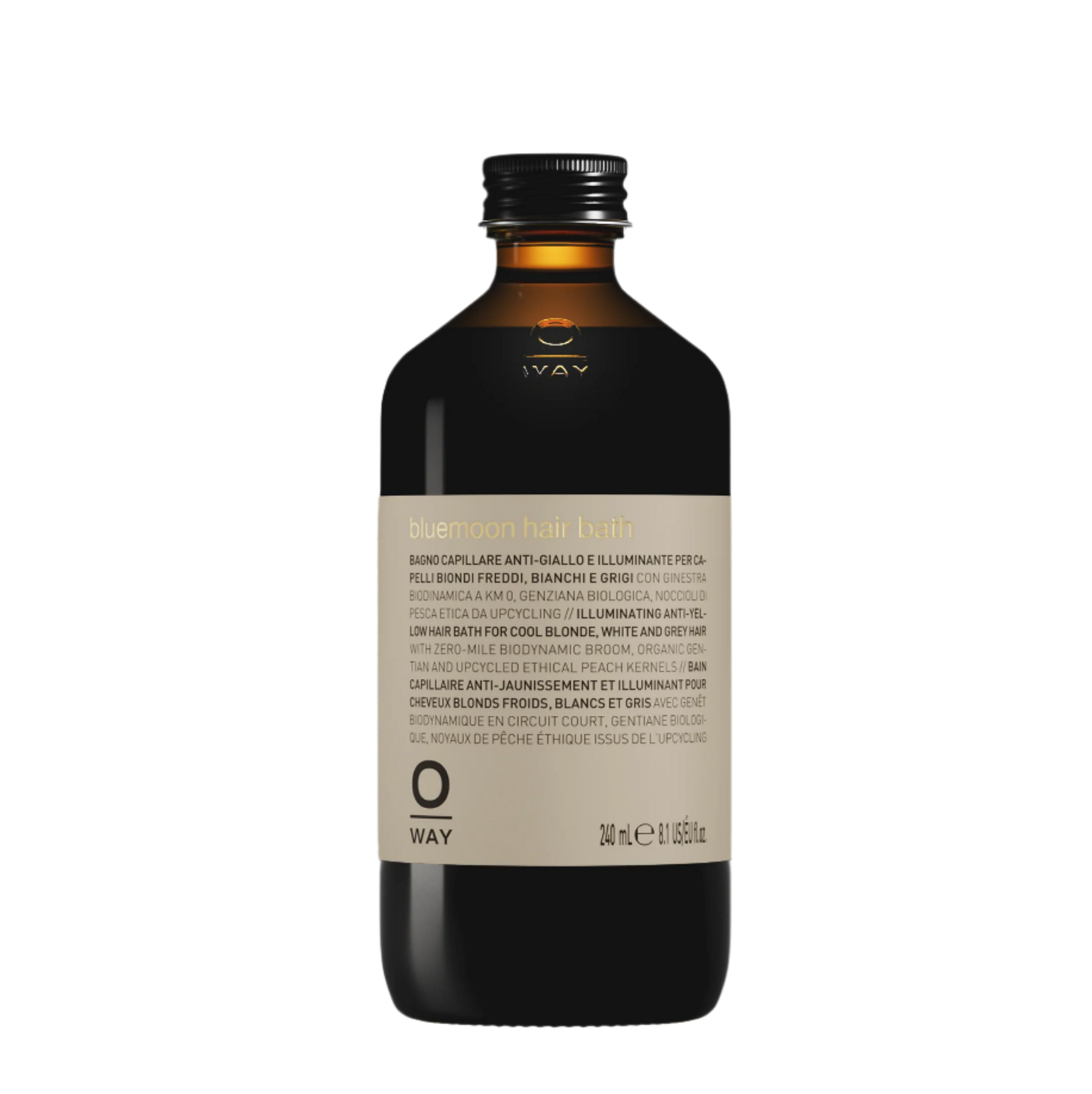 OWAY blue moon sampunas sviesintiems plaukams