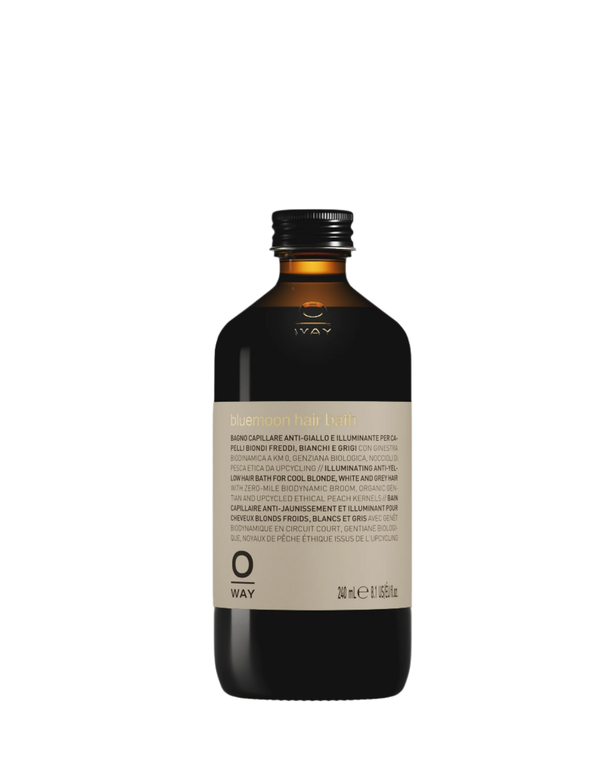 OWAY blue moon sampunas sviesintiems plaukams