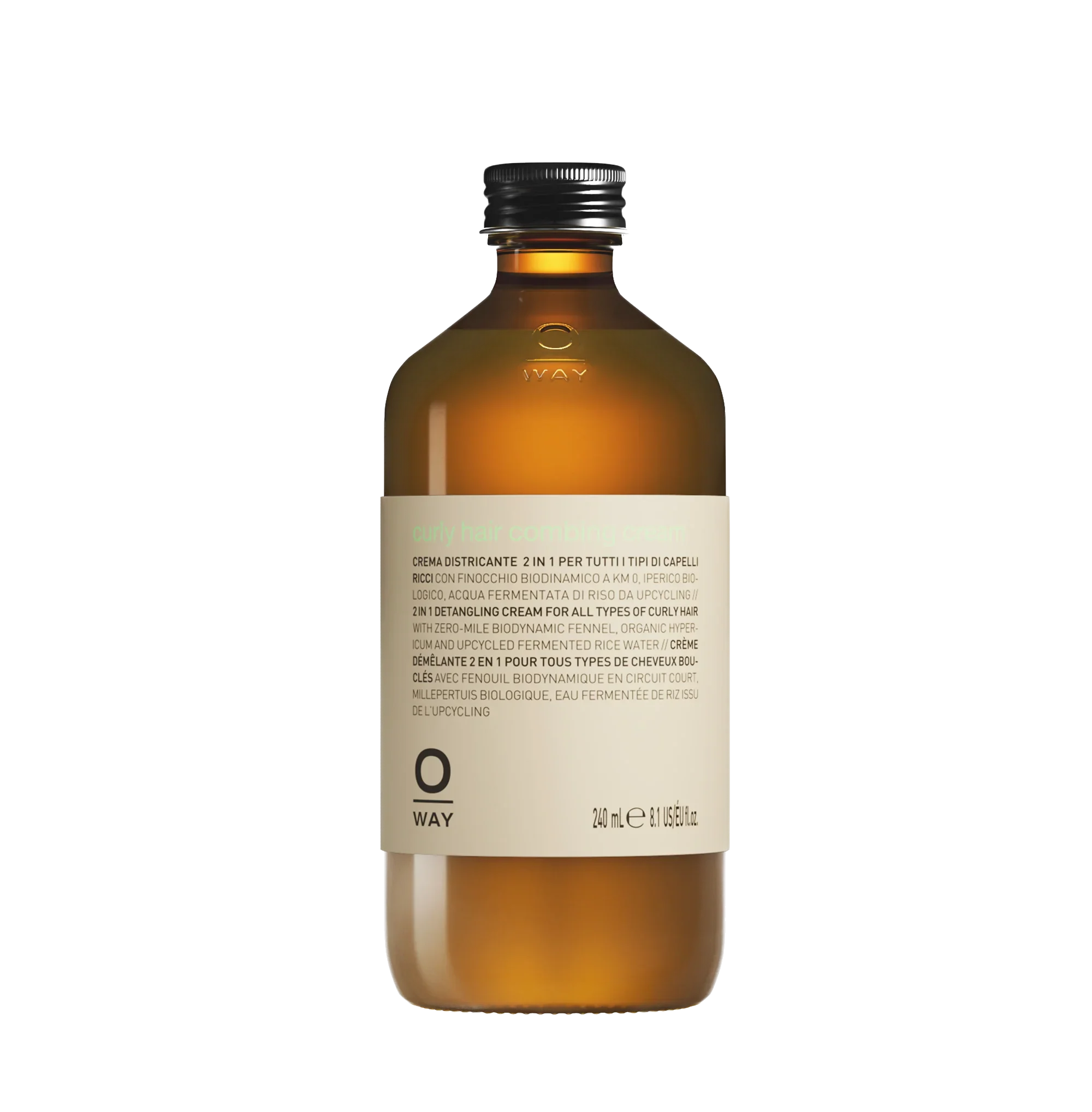 OWAY curly hair combing cream- garbanų iššukavimo kremas