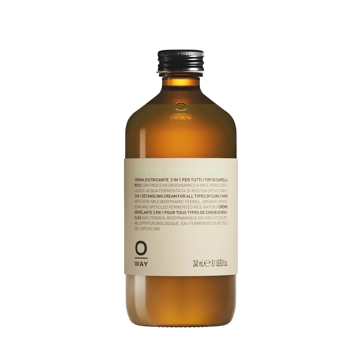 OWAY Curly Hair Combing Cream – garbanų iššukavimo kremas