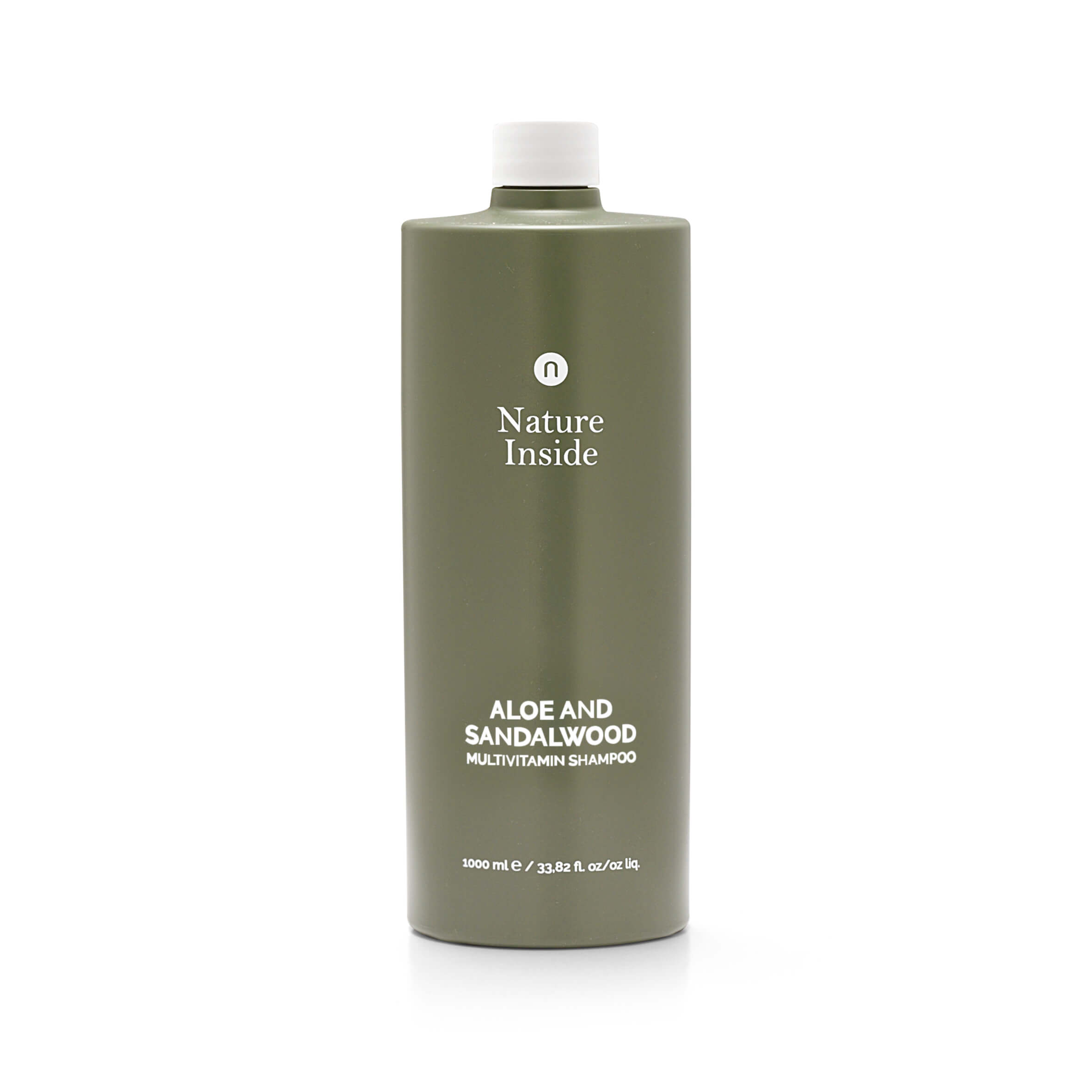 NATURALMENTE Aloe & Sandalwood šampūno 1000 ml pakuotė