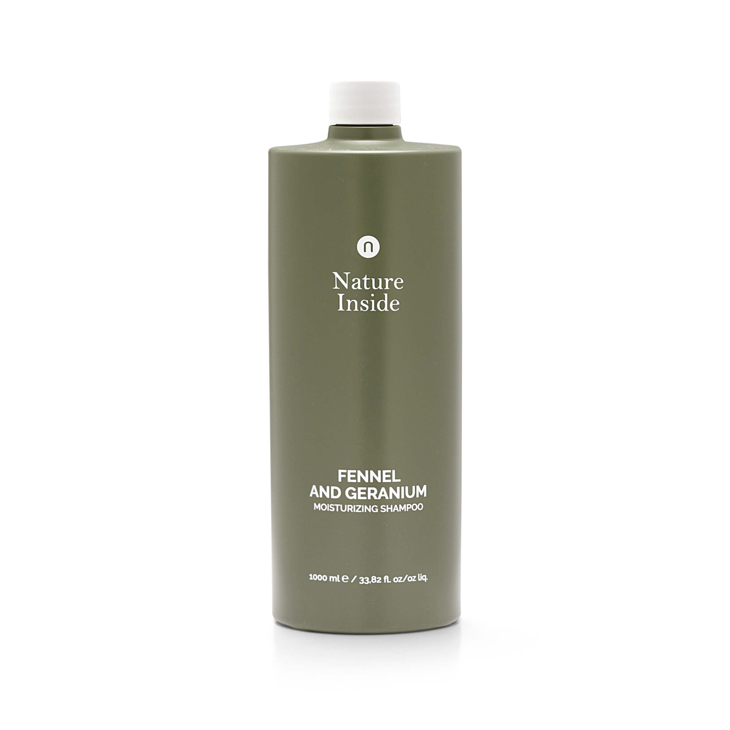 NATURALMENTE Fennel & Geranium šampūno 1000 ml pakuotė