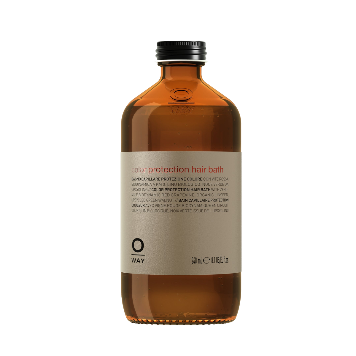 OWAY Color Protection Hair Bath – šampūnas dažytiems plaukams