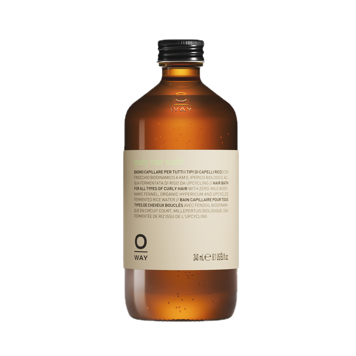OWAY Curly Hair Bath – šampūnas garbanotiems plaukams