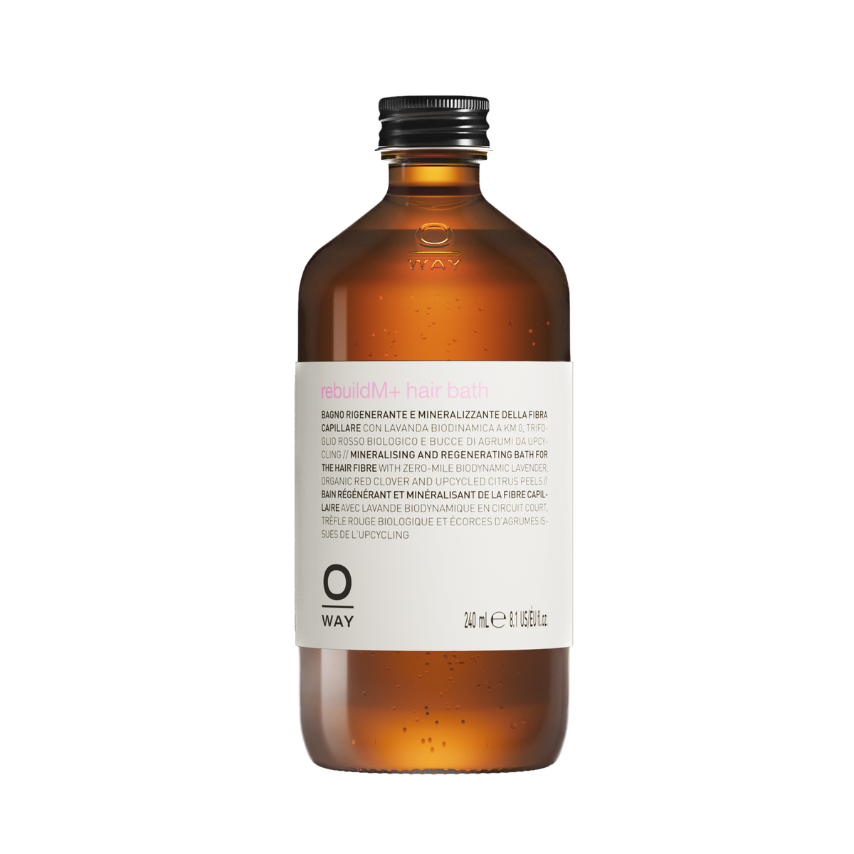 OWAY RebuildM+ Hair Bath – atkuriamasis šampūnas