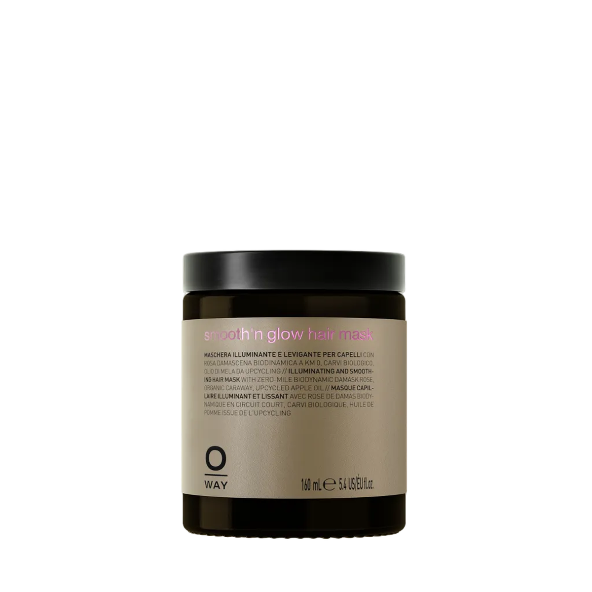 OWAY Smooth’n Glow Hair Mask – glotninanti plaukų kaukė