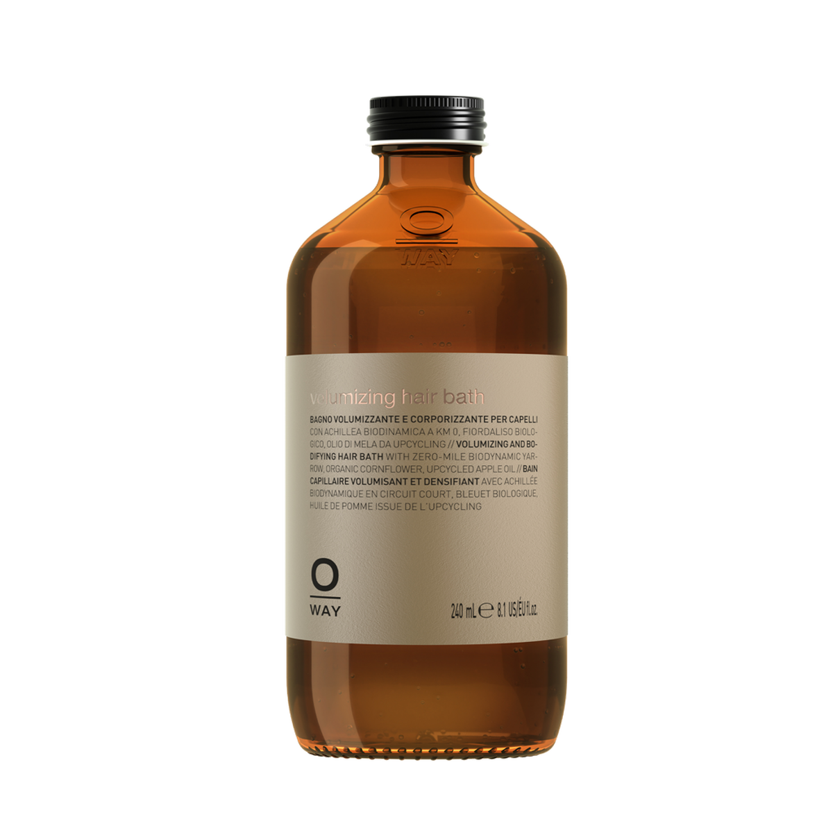 OWAY Volumizing Hair Bath – apimties suteikiantis šampūnas