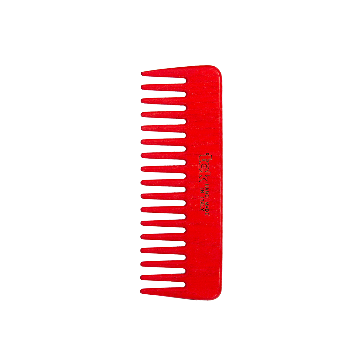 TEK raudonos mažos medinės šukos | TEK Red Small Wooden Comb, SKU 2030-36
