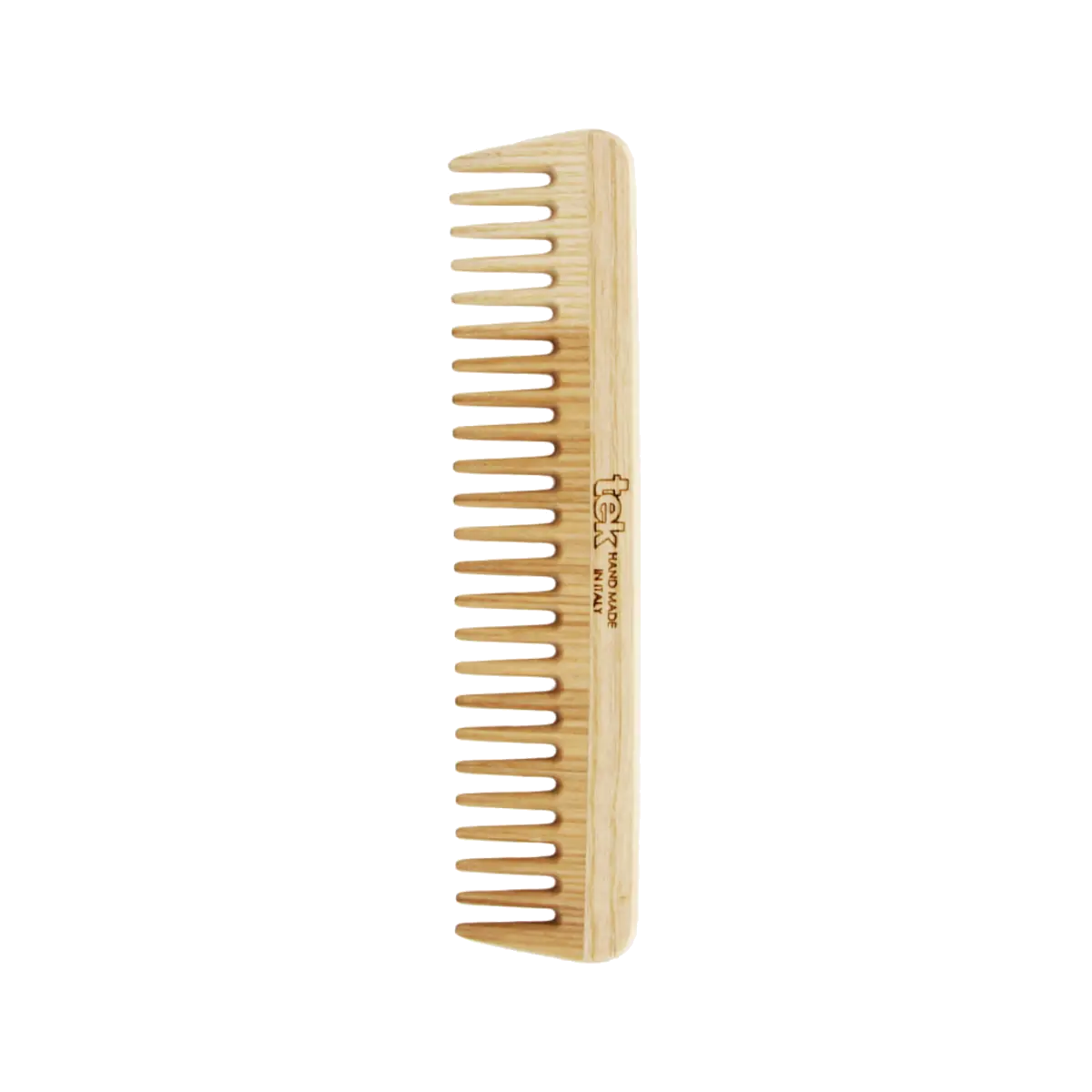 TEK didelės uosio medienos šukos | Large wide-tooth ash wood comb, SKU 2060-03