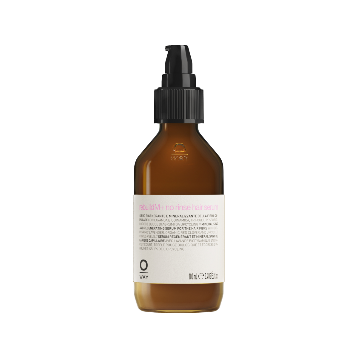 OWAY RebuildM+ No Rinse Hair Serum – nenuplaunamas atkuriamasis plaukų serumas 100 ml